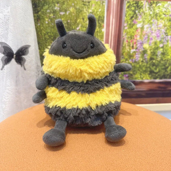 Adorable Bee Spring Plush Toy for Kids Super Soft, Cuddly, and Cute Elephant , Perfect Soothing Plush Toy Gift