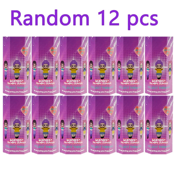 2025 Hot selling K pop Demon Hunters Blind Box Series Anime Figures Ornaments Dolls Fans Children Birthday Gift Random Blind Box