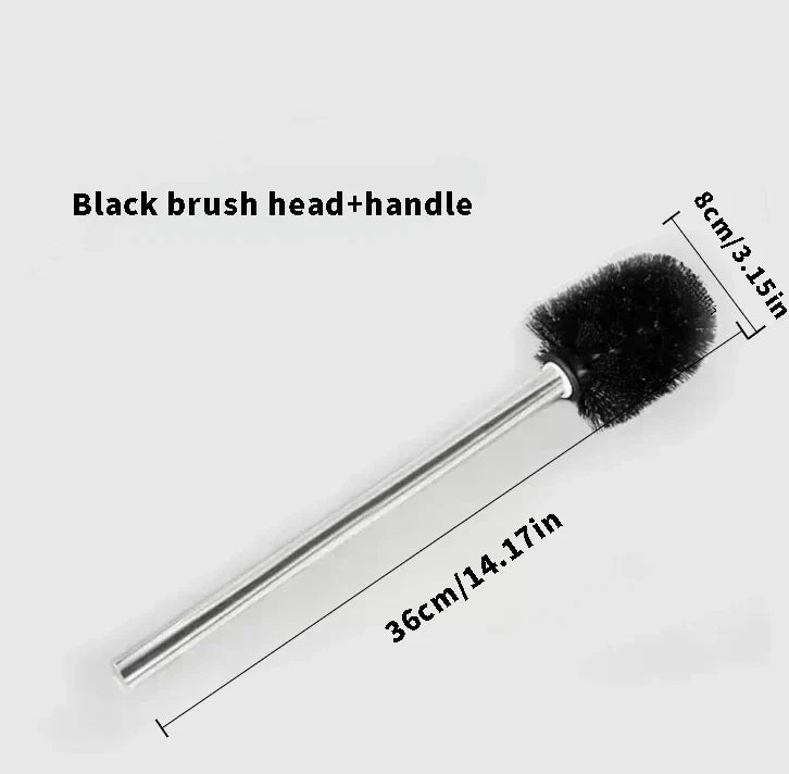Japanese Minimalist Toilet Brush – Stainless Steel Handle