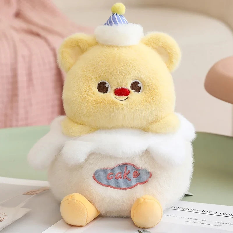 Cute Cartoon Egg & Toast Plush Toy – Breakfast Expression Stuffed Doll Pillow | Soft Baby Comfort Toy & Christmas Gift