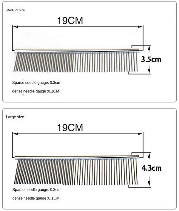Professional Dematting Comb for Dogs and Cats