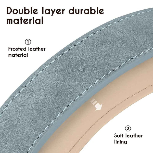Premium Leather Dog Collar for Style and Durability