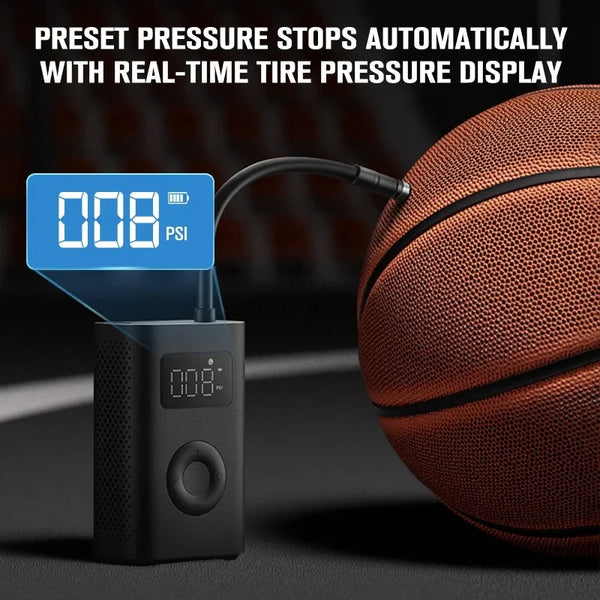 NEW MIJIA Inflatable treasur Air Compressor 2D 2000mAh Portable Inflator Air Pump 2D For Bicycle Car Motorcycle Ball CN