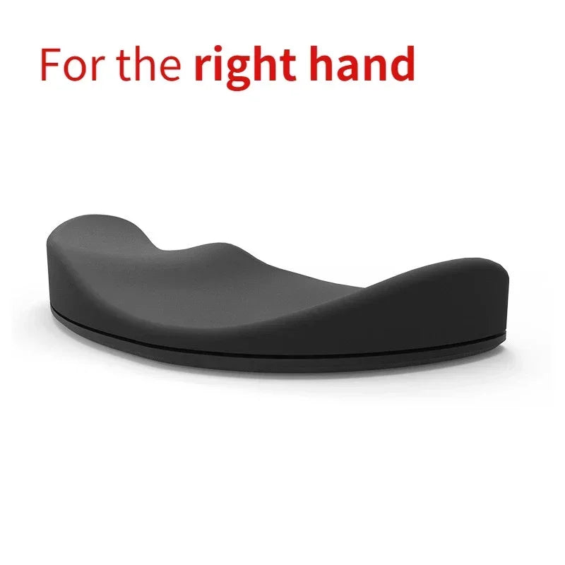 Ergonomic Silicone Mouse Pad with Wrist Rest – Non-Slip Gel Support Mat for Office, Gaming, and PC