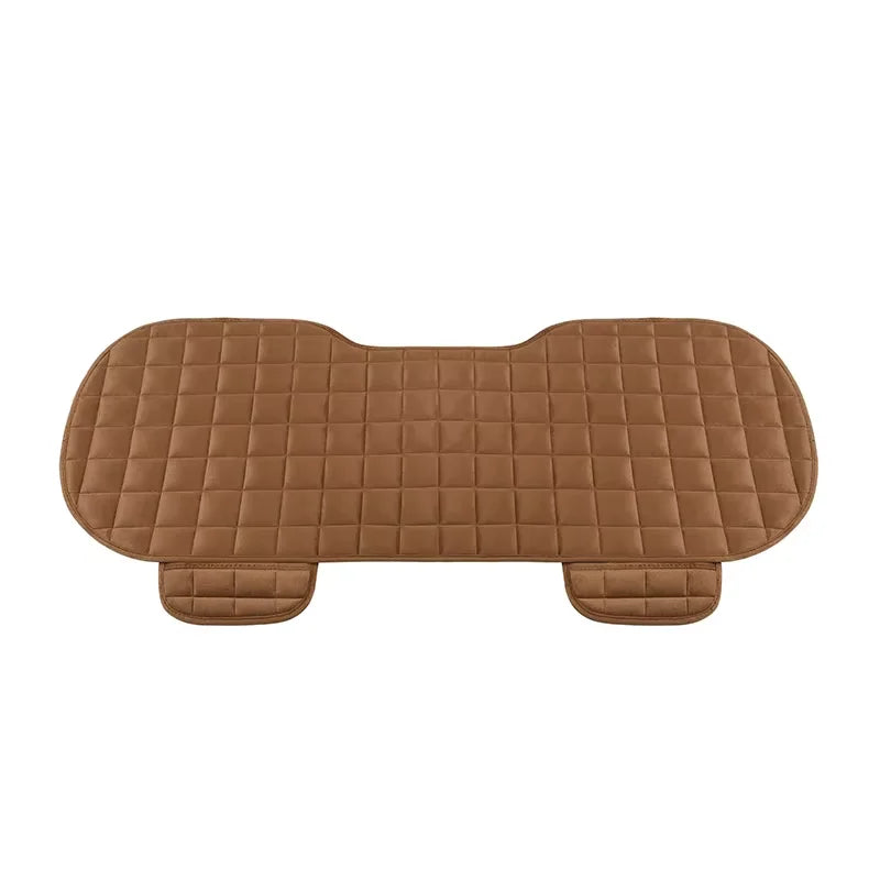 Car Seat Cover Front Rear Flocking Cloth Cushion Non Slide Winter Auto Protector Mat Pad Keep Warm Universal Fit Truck Suv Van