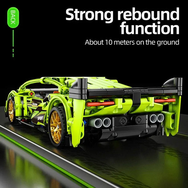 504pcs Building Blocks Car Early Learning Development Benefits Intelligence Assembled Toys Children's Birthday Gift