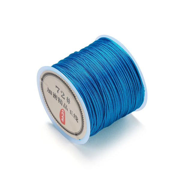 10/50M 0.8mm Nylon Thread Cord – DIY Chinese Knot, Bracelet, Tassel & Shamballa Braided String for Jewelry Making