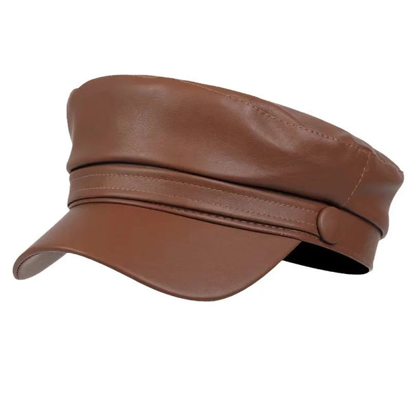Women’s Black Octagonal Newsboy Hat – British Retro Duckbill Cap for Autumn & Winter | Casual Vintage Beret Style Fashion Hat