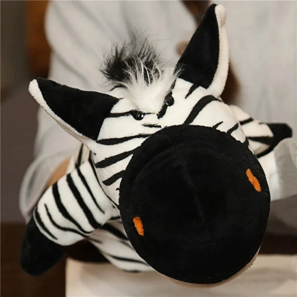 Cartoon Plush Hand Finger Puppets – Soft Interactive Toy for Kids, Party Supply & Family Gathering Fun
