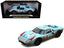 1966 Ford GT-40 MK II #1 Light Blue Miles - Hulme Le Mans (Dirty Version) 1/18 Diecast Model Car by Shelby Collectibles