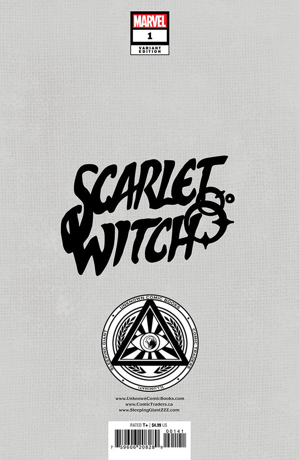 Scarlet Witch #1 Unknown Comics Puppeteer Lee Exclusive Var (06/12/2024) - Collectors World Toys