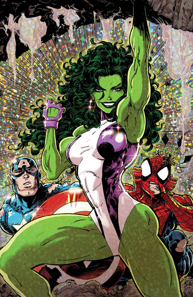 Sensational She-Hulk #1 Unknown Comics Kaare Andrews Exclusive Virgin Var (10/18/2023) Hover Image