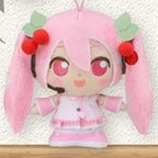 Hatsune Miku MP Mascot Series Hatsune Miku & Sakura Miku Plush - Collectors World Toys