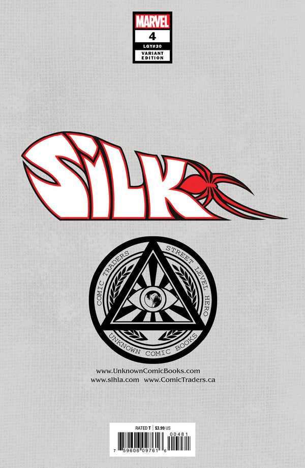 Silk #4 (Of 5) Unknown Comics Kael Ngu Exclusive Var (06/23/2021) (07/28/2021) - Collectors World Toys