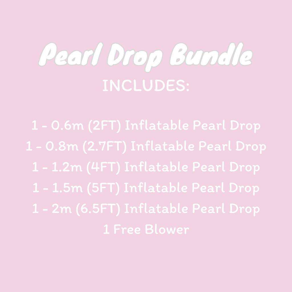 PEARL DROP BUNDLE (FREE PUMP INCLUDED) - Collectors World Toys
