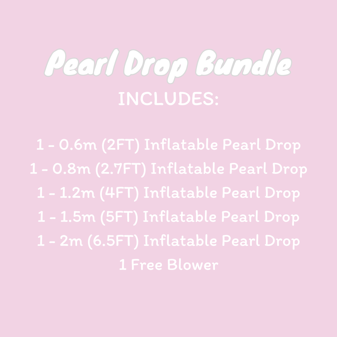PEARL DROP BUNDLE (FREE PUMP INCLUDED) - Collectors World Toys