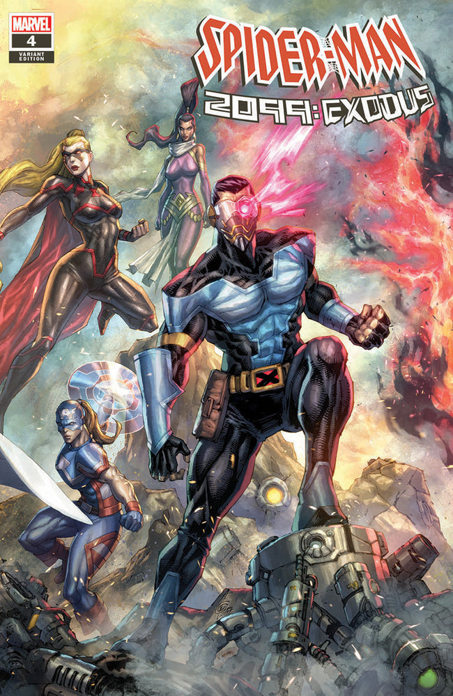 Spider-Man 2099: Exodus #4 Unknown Comics Alan Quah Exclusive Var (07/13/2022) - Collectors World Toys Hover Image