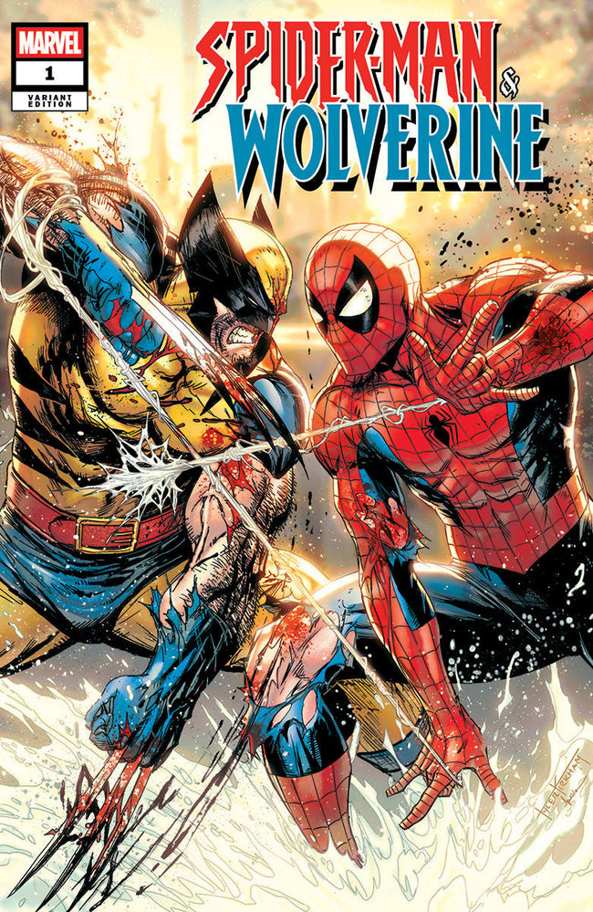 Spider-man & Wolverine #1 Unknown Comics Tyler Kirkham Exclusive Var (06/18/2025) Hover Image