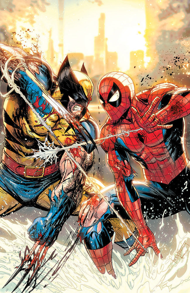 Spider-man & Wolverine #1 Unknown Comics Tyler Kirkham Exclusive Virgin Var (06/18/2025) Hover Image