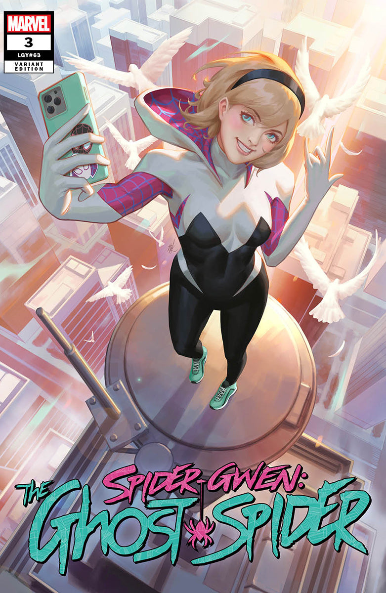 Spider-Gwen: The Ghost-Spider #3 Unknown Comics Ejikure Exclusive Var (07/31/2024) - Collectors World Toys Main image