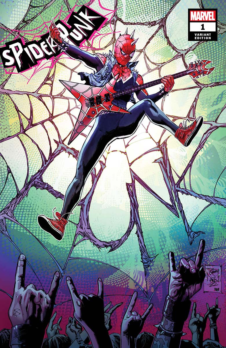 Spider-Punk 1 Unknown Comics Tony Daniel Exclusive Var (04/06/2022) Main image