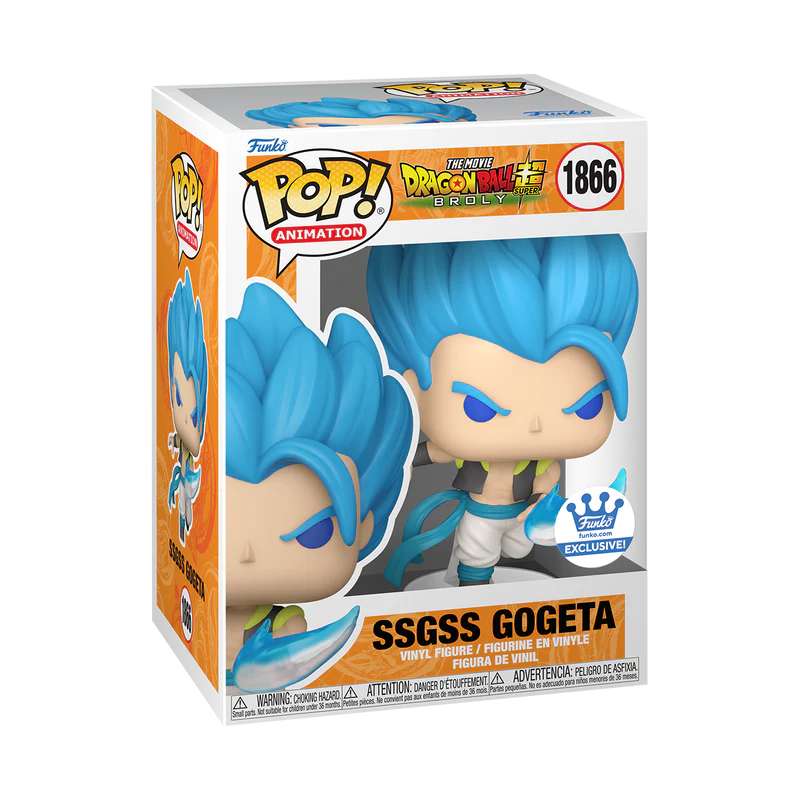 POP! Animation: Dragon Ball Super - SSGSS Gogeta Common Funko Shop Exclusive Main image