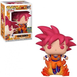Pop! Animation: Dragon Ball Z - SSG Goku Shared Exclusive Sticker - Hot Topic Main image