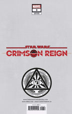 Star Wars: Crimson Reign 3 Unknown Comics Tyler Kirkham Exclusive Virgin Var (03/09/2022) - Collectors World Toys
