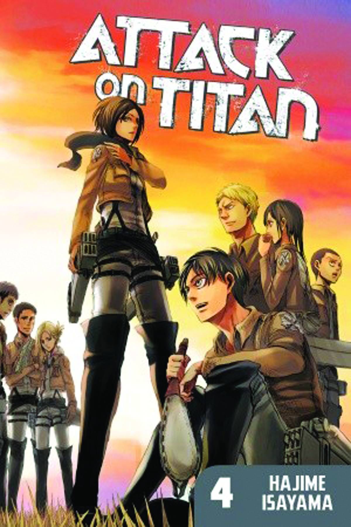 Attack On Titan VOL 4 - Collectors World Toys