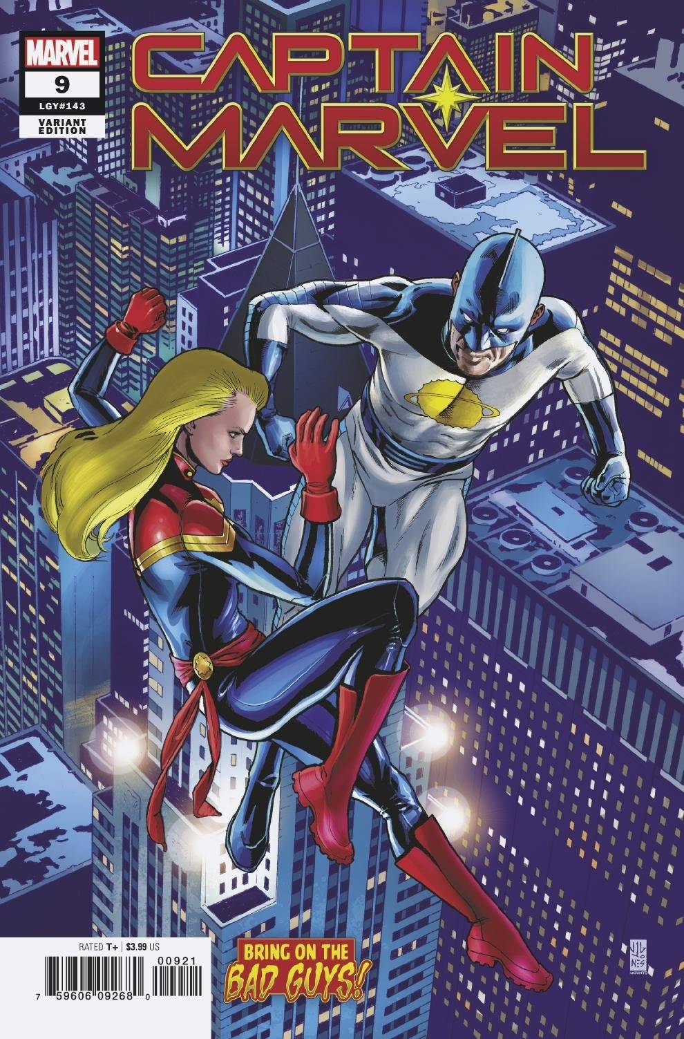 CAPTAIN MARVEL #9 ARTIST BOBG VAR (08/14/2019) Main image