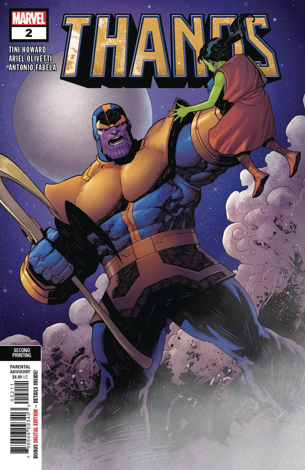 THANOS #2 (OF 6) 2ND PTG OLIVETTI VAR (07/03/2019) Main image
