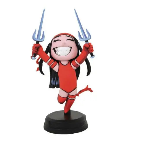 Marvel Animated Style Mini Figure - Select Figure(s) Elektra (About 5-inch)