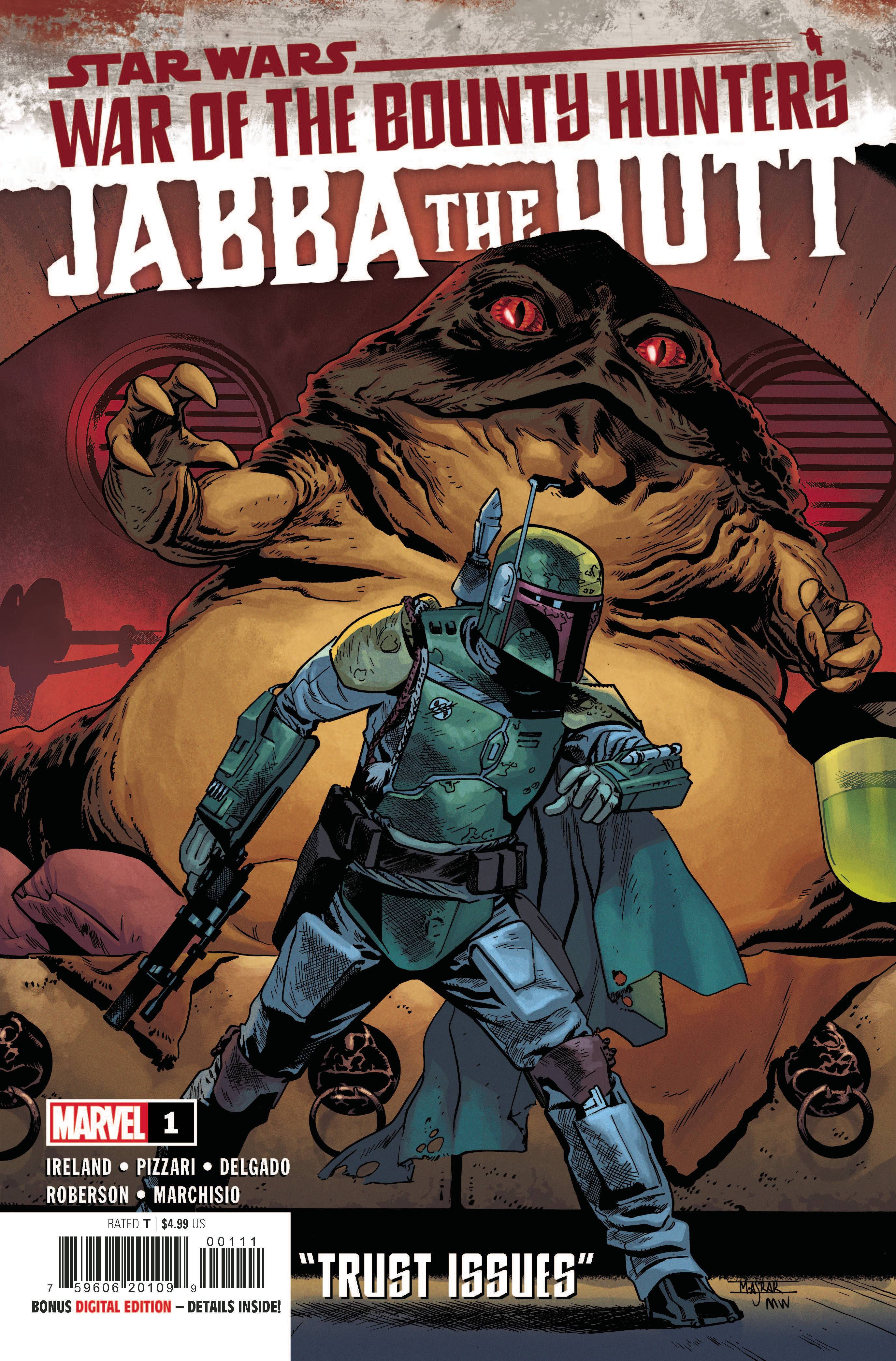 STAR WARS WAR BOUNTY HUNTERS JABBA HUTT #1 (07/21/2021) Main image