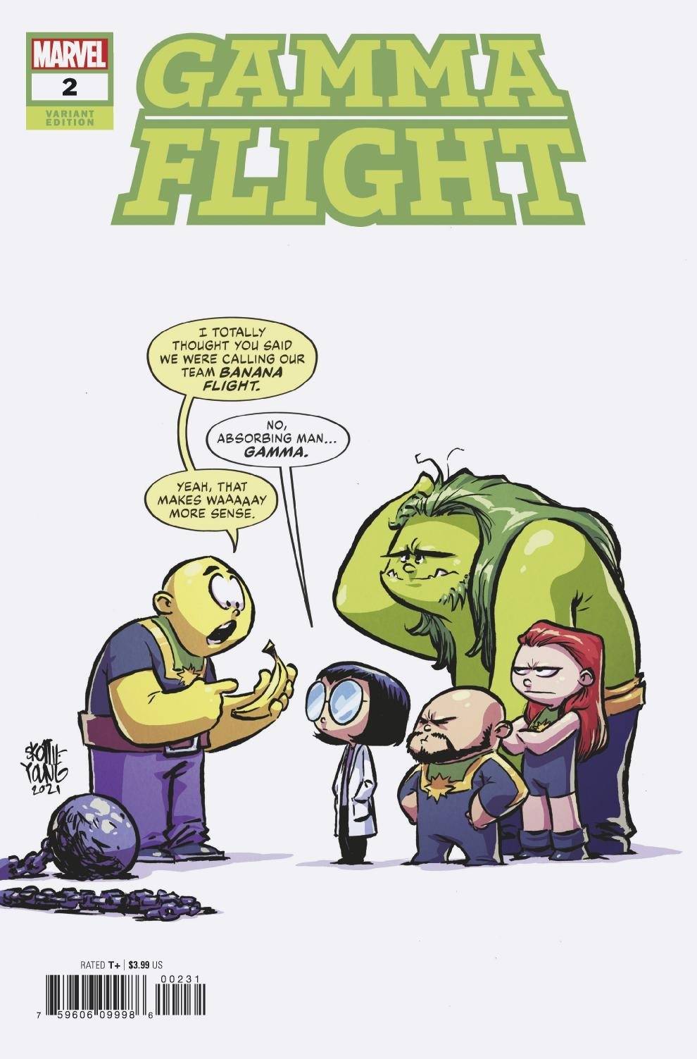 GAMMA FLIGHT #2 (OF 5) SKOTTIE YOUNG VAR (07/21/2021) Main image