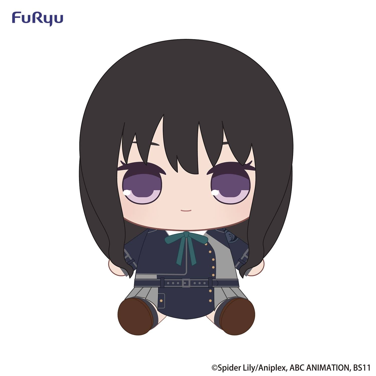 Lycoris Recoil Takina Inoue Kyurumaru Big Plush Main image