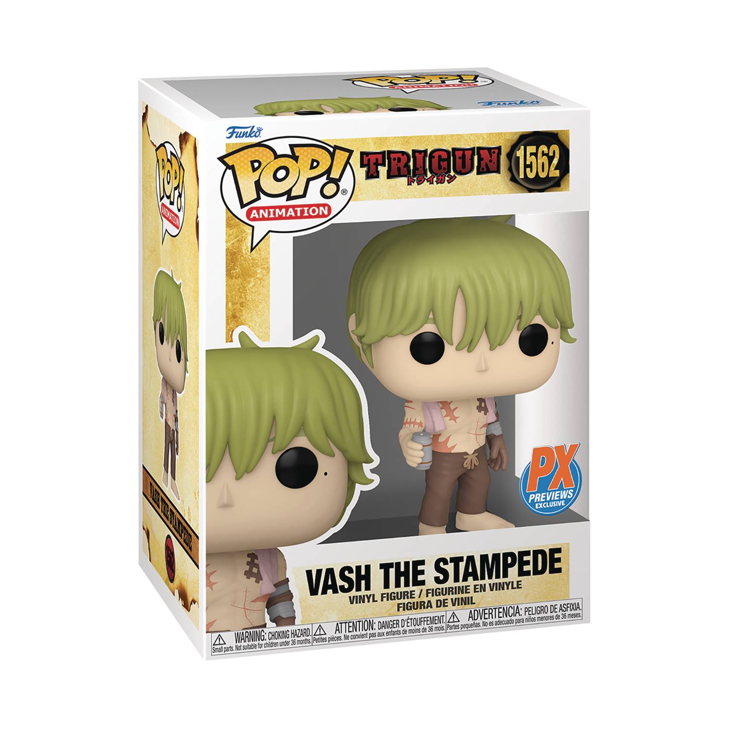 Trigun Vash The Stampede Funko Pop! Vinyl Figure #1562 Secondary image
