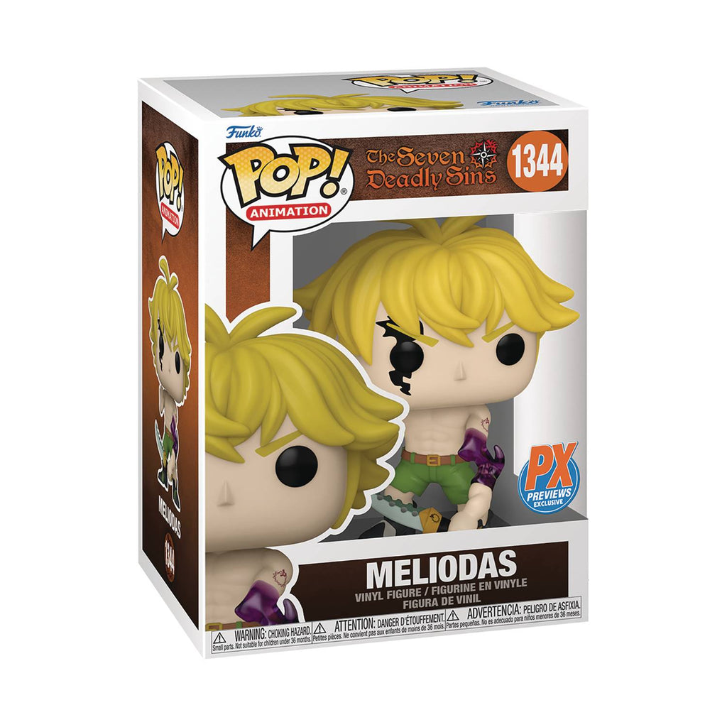 Seven Deadly Sins Meliodas Funko Pop! Vinyl Figure #1344 - Collectors World Toys