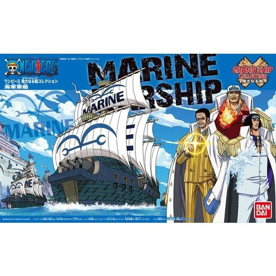 One Piece Grand Marine Ship Model Kit - Collectors World Toys
