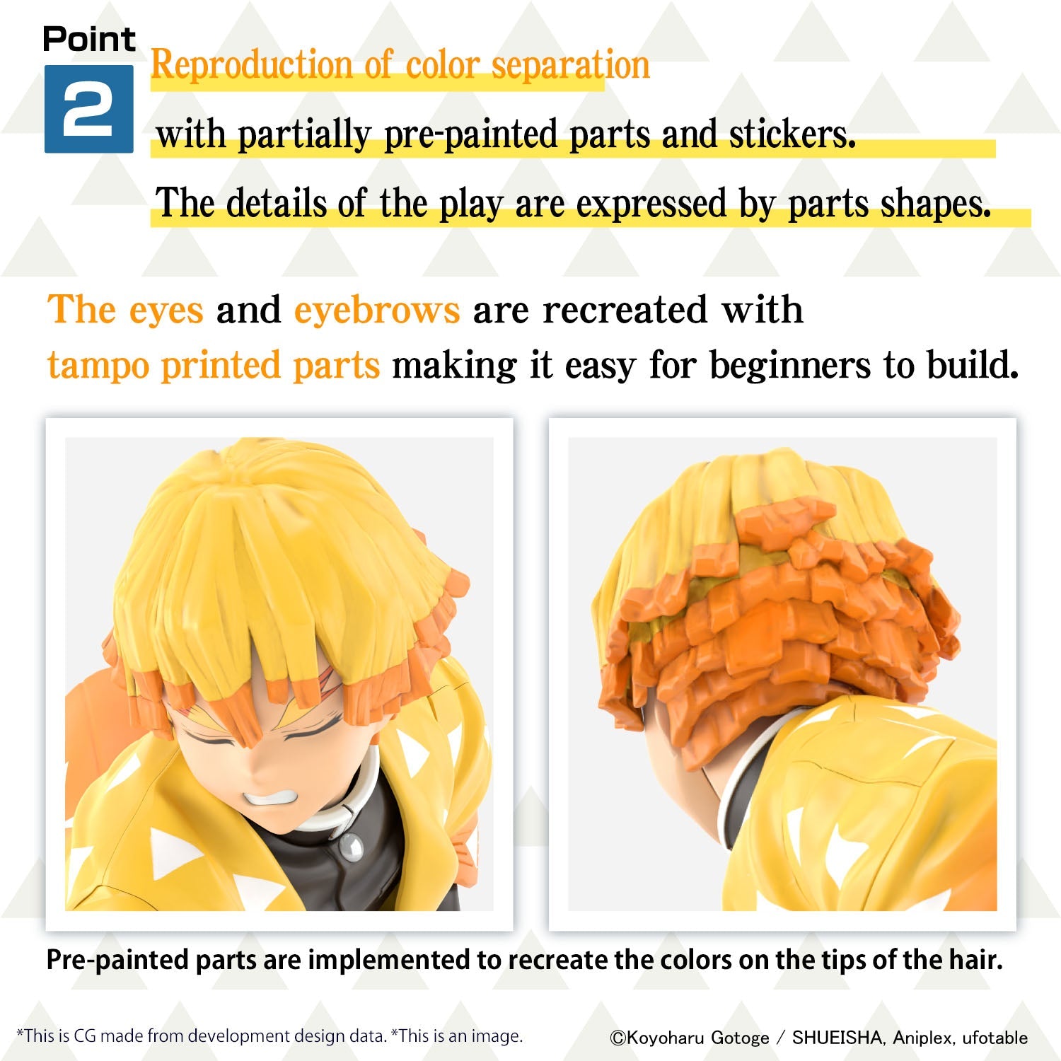 Demon Slayer Zenitsu Agatsuma Model Kit - Collectors World Toys