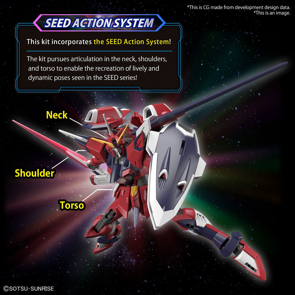 Gundam Seed Freedom Immortal Justice HG Model Kit - Collectors World Toys