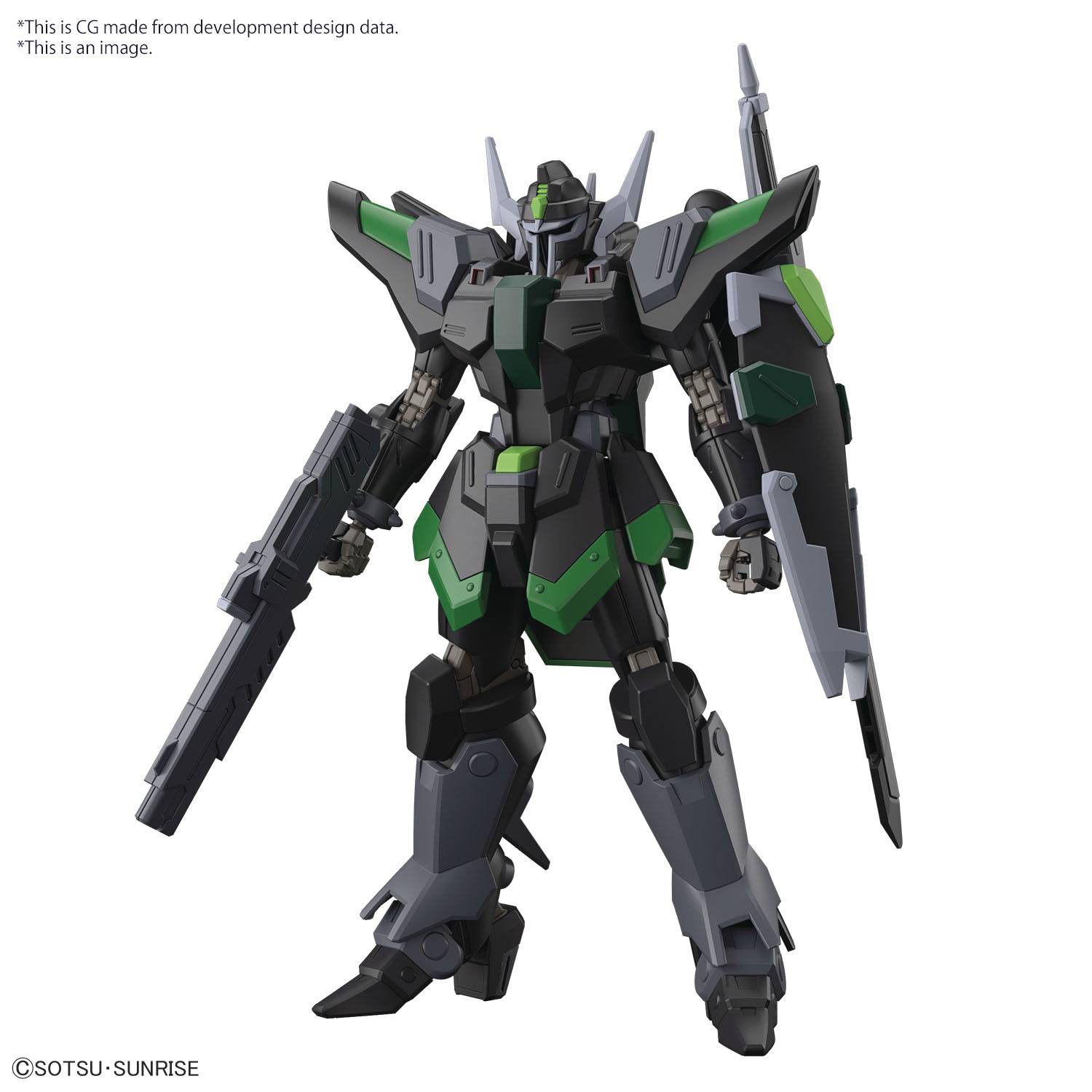 Gundam Seed Freedom Black Knight Squad Rud-Ro.A HG Model Kit - Collectors World Toys