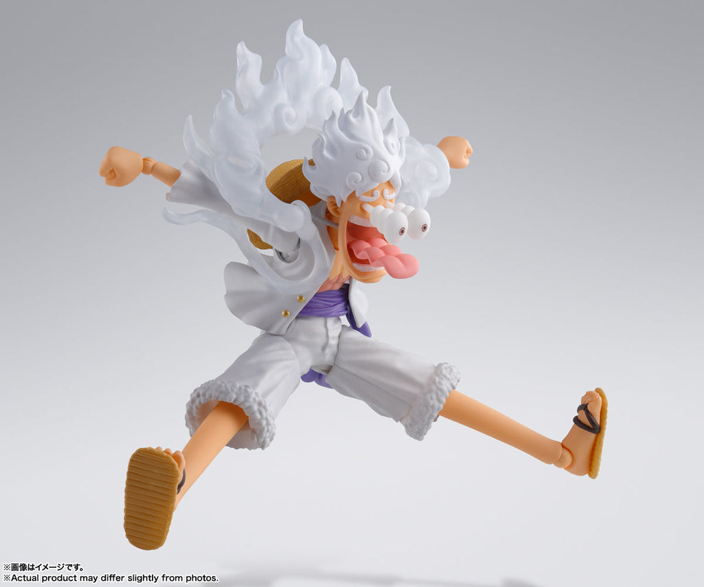 One Piece - Monkey D. Luffy Gear 5 S.H Figuarts Figure - Collectors World Toys