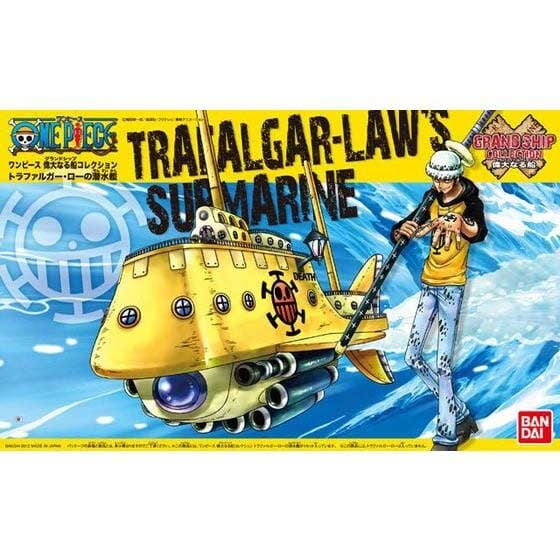 One Piece Trafalgar Laws Submarine Model Kit - Collectors World Toys