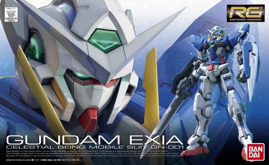 Gundam Exia 15 RG Model Kit - Collectors World Toys