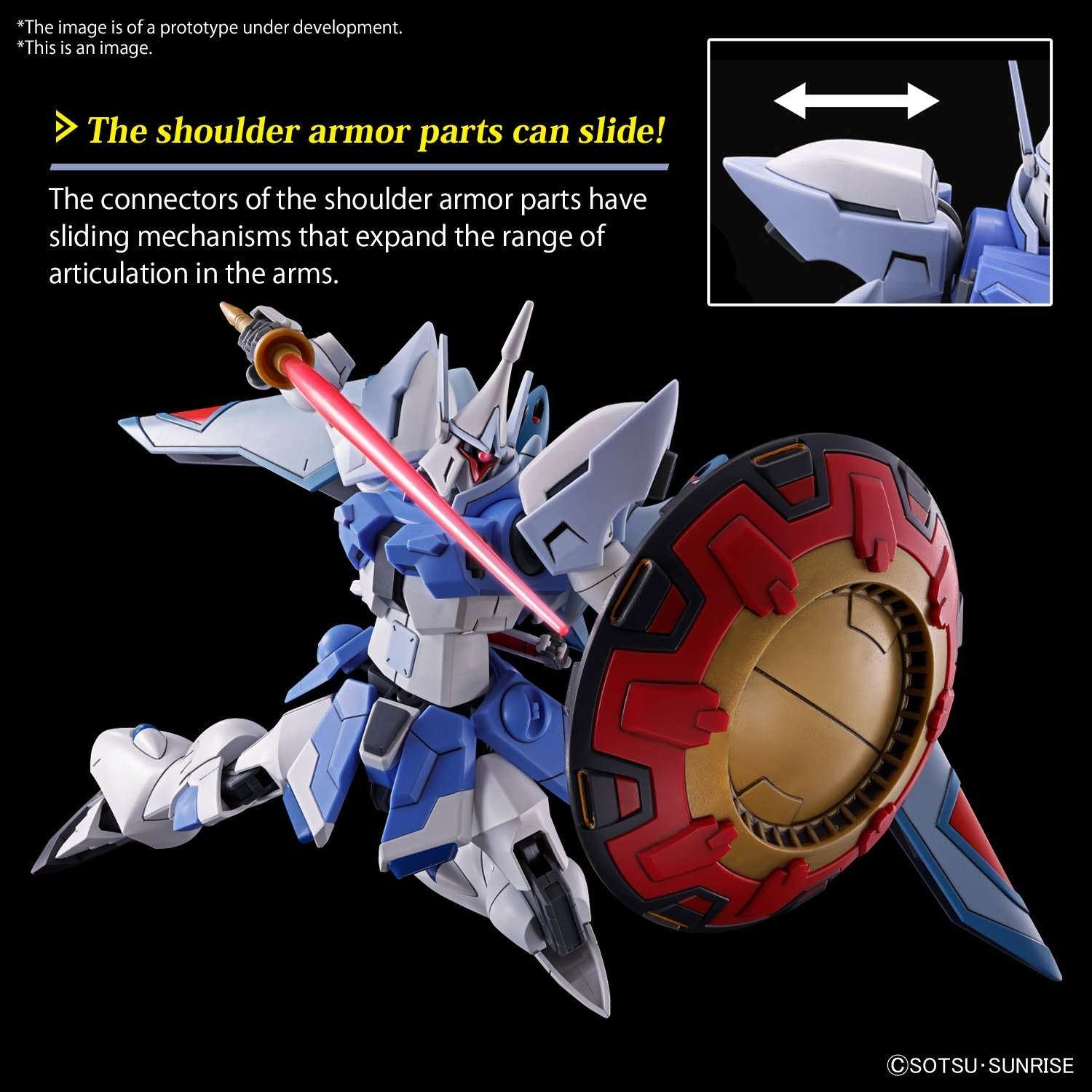 Gundam Seed Freedom Gyan Strom Agnes HG Model Kit
