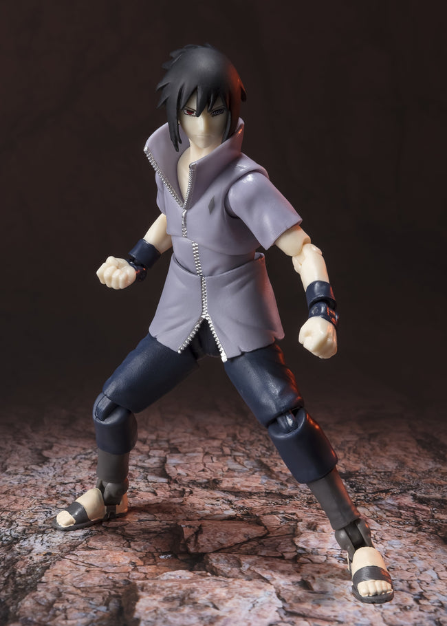 NARUTO ULTIMATE LEGENDS FINAL VALLEY SASUKE UCHIHA Action Figure - Collectors World Toys Hover Image