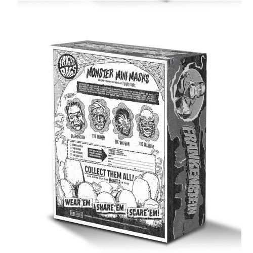 Universal Monsters B&W Or Color PX Mini Mask - Select Figure(s) - Collectors World Toys