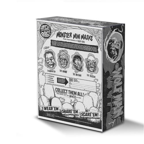 Universal Monsters B&W Or Color PX Mini Mask - Select Figure(s) - Collectors World Toys