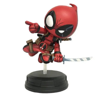 Marvel Animated Style Mini Figure - Select Figure(s) Deadpool jumping