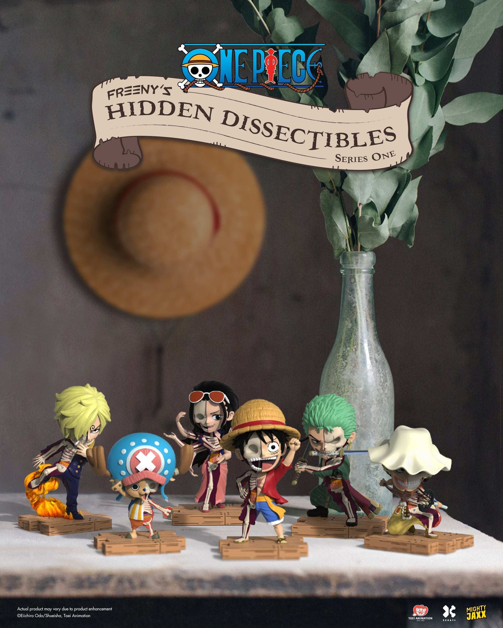 One Piece Freenys Hidden Dissectibles Blind Box Figures